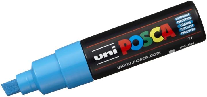 Produktbild Posca Marker PC-8K Keilspitze (Türkis, 8 mm, 1 x)