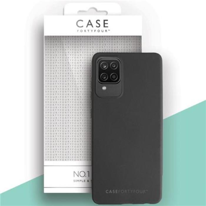 Immagine prodotto Case FortyFour Coperchio in silicone No.1 nero (Samsung Galaxy A12)