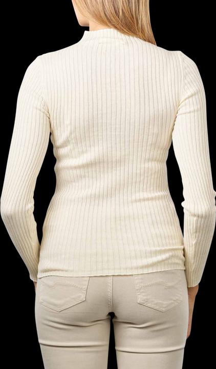 Actual product image Armedangels Alaania Pullover Stand-Up Collar Oatmilk (M)