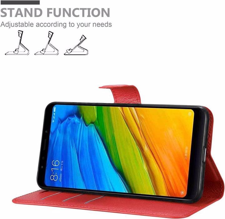 Image du produit Cadorabo Book avec fonction stand Cover (Xiaomi Redmi Note 5)