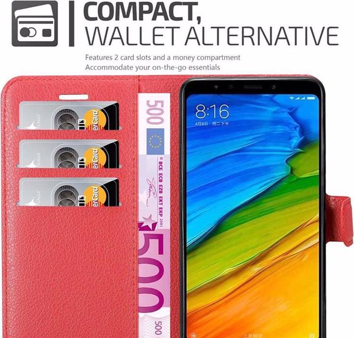 Image du produit Cadorabo Book avec fonction stand Cover (Xiaomi Redmi Note 5)