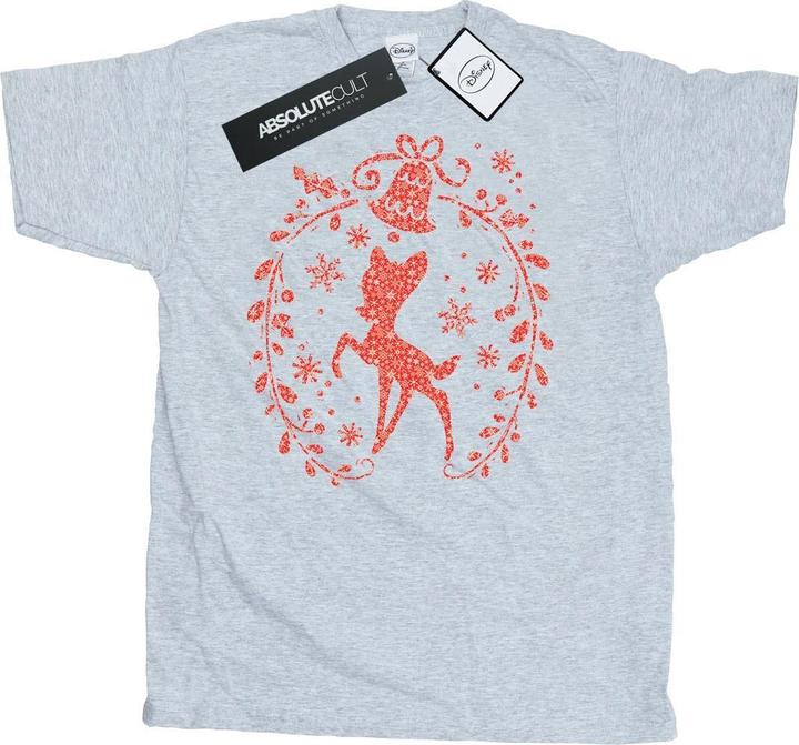 Image du produit Disney - T-shirt BAMBI CHRISTMAS WREATH - Homme (XXL)