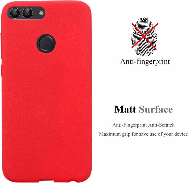 Productafbeelding Cadorabo TPU Frosted Cover (Huawei Enjoy 7S, Huawei P Smart (2018))