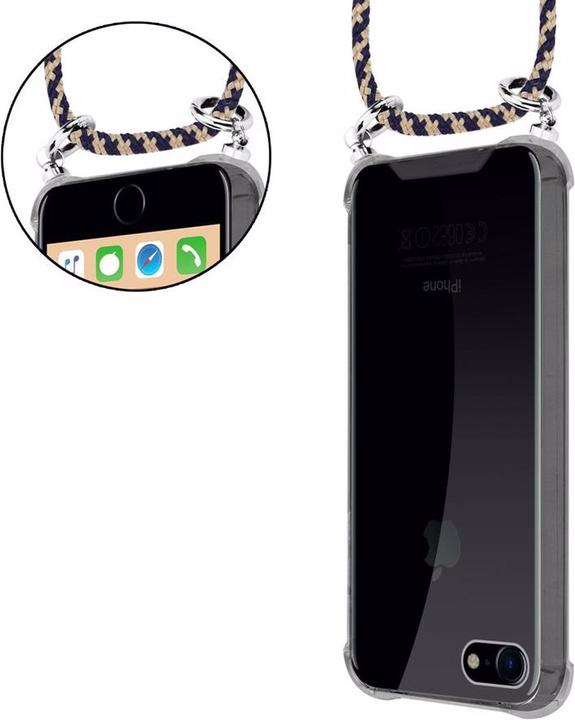Produktbild Cadorabo TPU Handy Kette SILBER Cover
