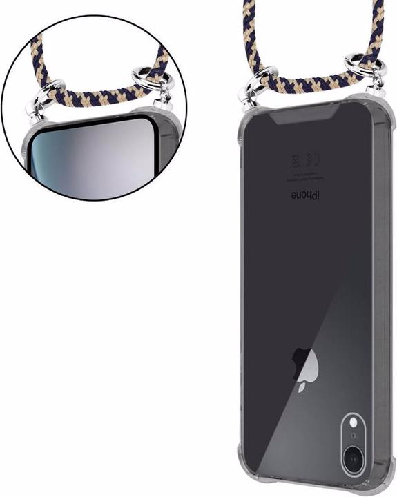 Produktbild Cadorabo TPU Handy Kette SILBER Cover