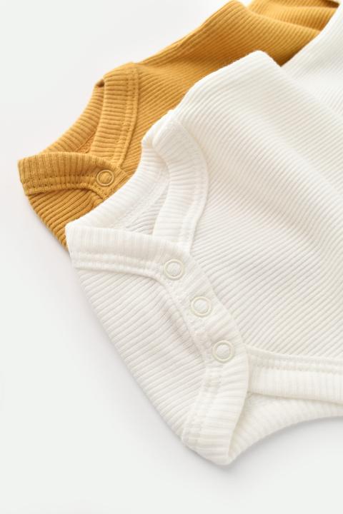Image du produit BabyCosy Body. manches courtes. 2 Pack (56)