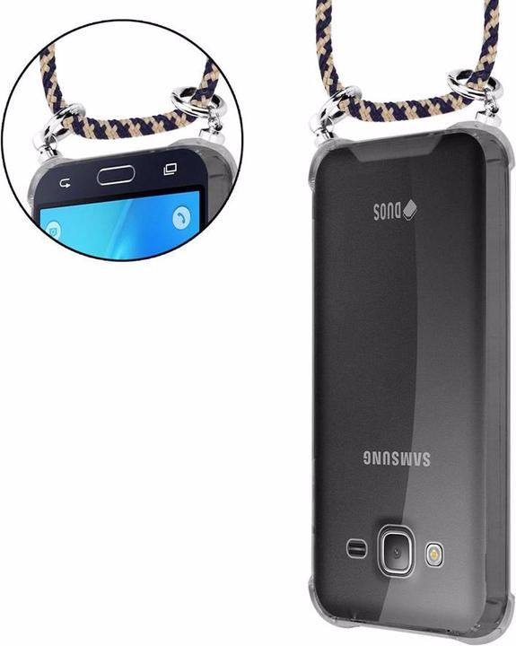 Produktbild Cadorabo TPU Handy Kette SILBER Cover