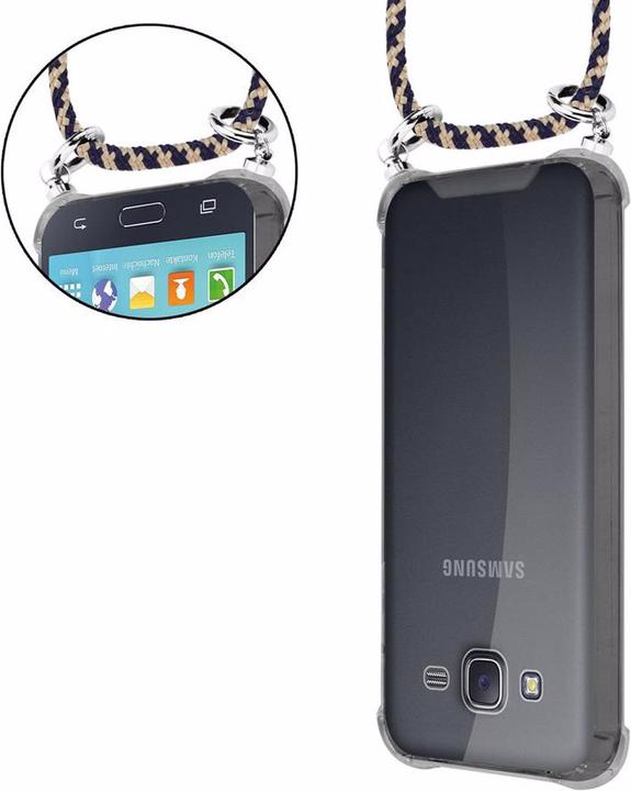 Produktbild Cadorabo TPU Handy Kette SILBER Cover