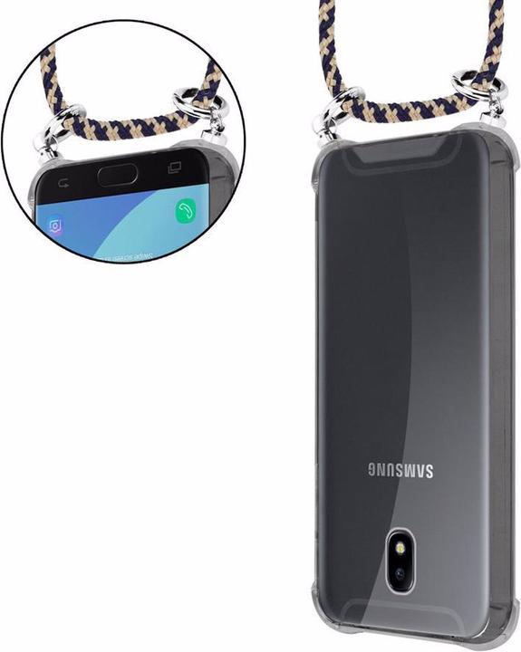 Produktbild Cadorabo TPU Handy Kette SILBER Cover