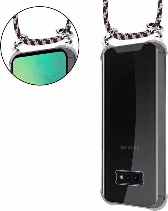 Produktbild Cadorabo TPU Handy Kette SILBER Cover