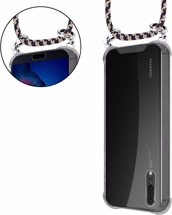 Produktbild Cadorabo TPU Handy Kette SILBER Cover