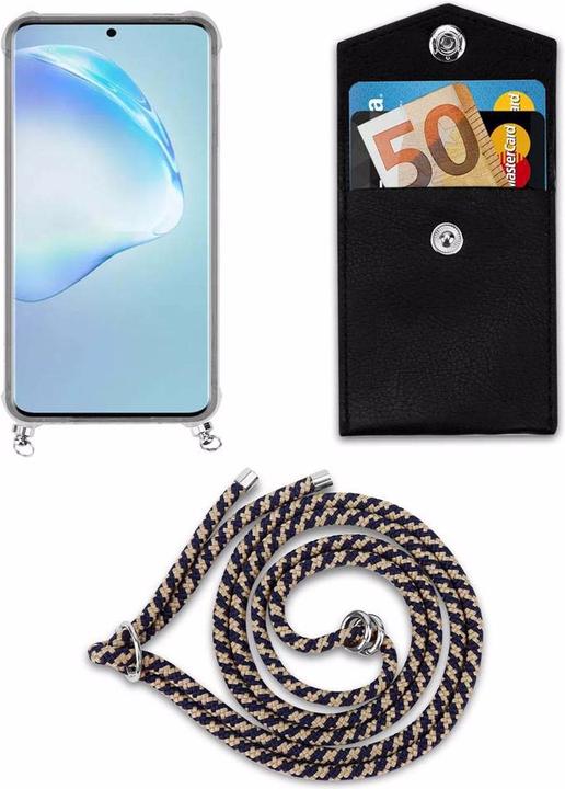 Produktbild Cadorabo TPU Handy Kette SILBER Cover