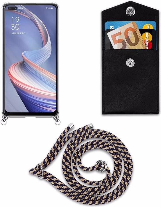 Produktbild Cadorabo TPU Handy Kette SILBER Cover