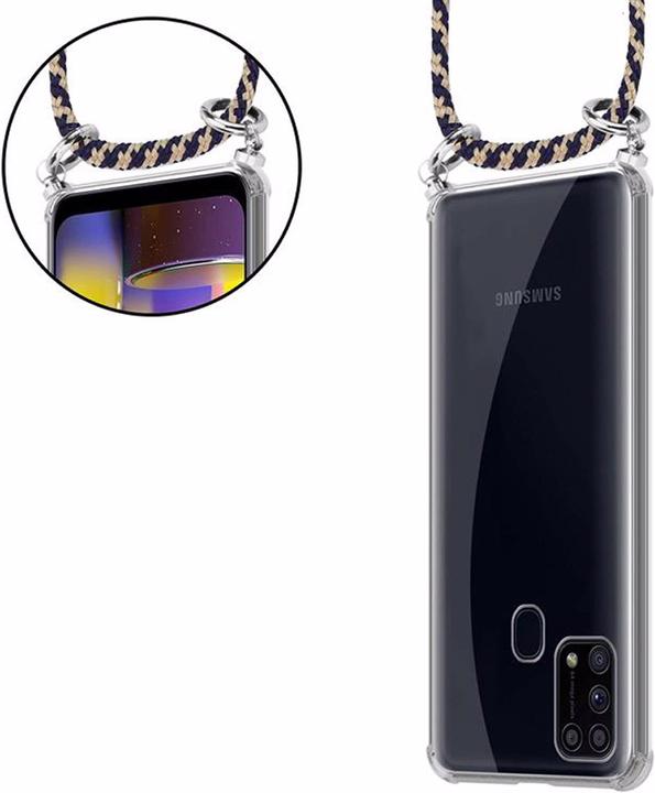 Produktbild Cadorabo TPU Handy Kette SILBER Cover