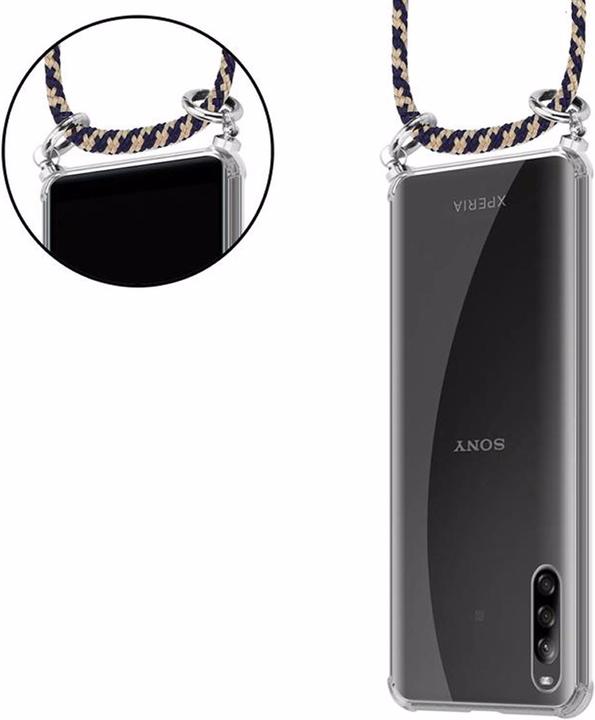 Produktbild Cadorabo TPU Handy Kette SILBER Cover