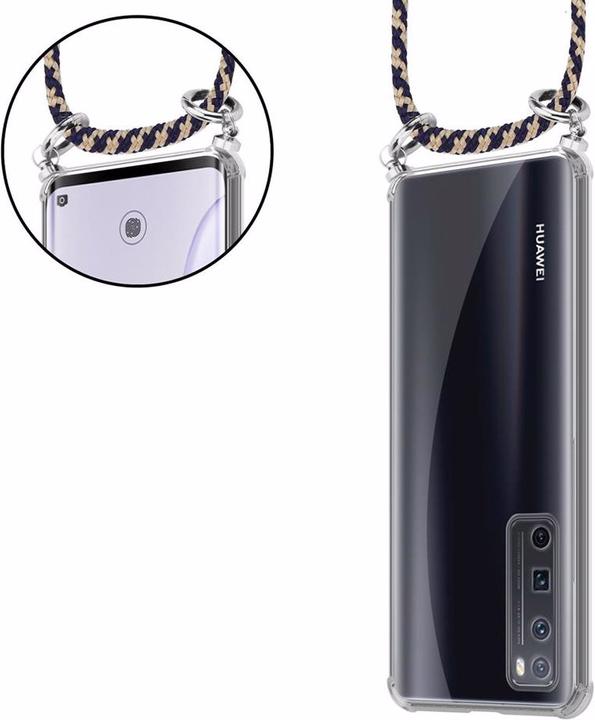 Produktbild Cadorabo TPU Handy Kette SILBER Cover