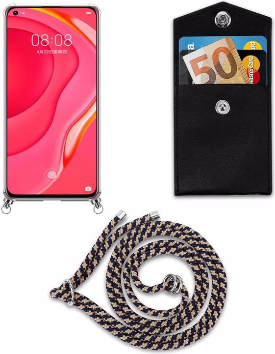 Produktbild Cadorabo TPU Handy Kette SILBER Cover