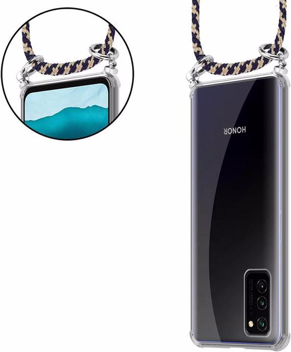 Produktbild Cadorabo TPU Handy Kette SILBER Cover