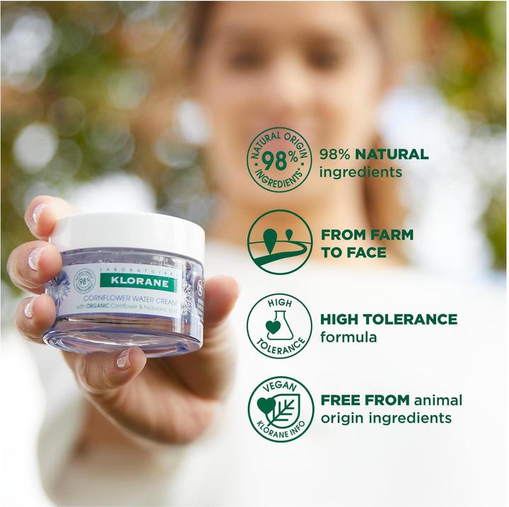 Produktbild Klorane Feuchtigkeitscreme mit BIO-Kornblume (50 ml, Tagescreme)