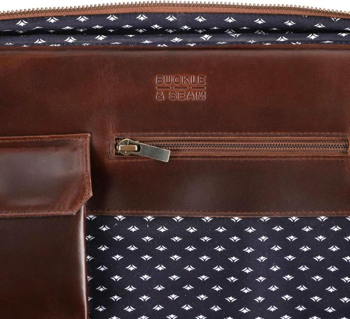 Produktbild Buckle & Seam LederAktentasche Albert Braun / Innenfutter Dot