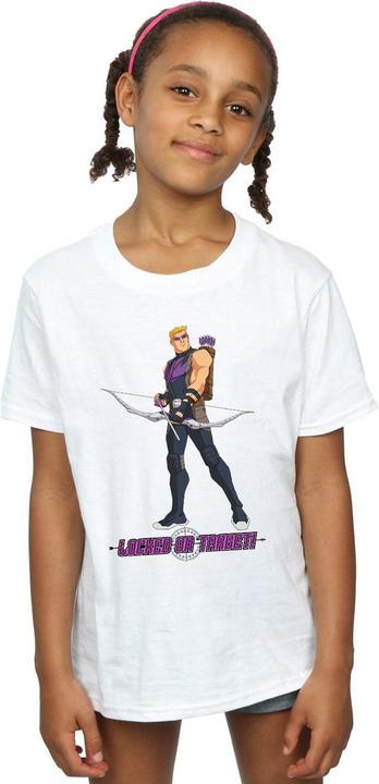 Immagine prodotto Hawkeye Locked On Target Maglietta Ragazze (128)