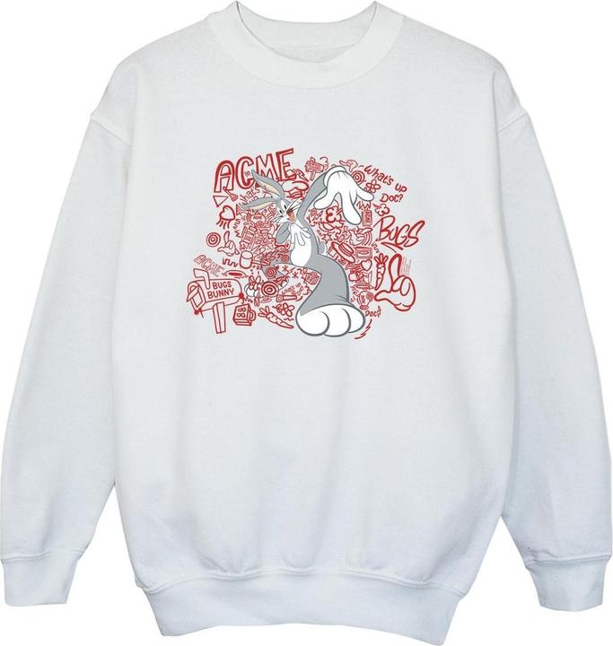 Produktbild Looney Tunes ACME Doodles Bugs Bunny Sweatshirt Jungen (140, 146)