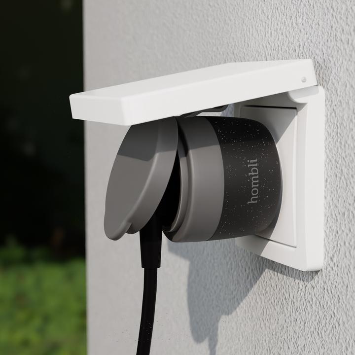 Image du produit Hombli Prise Smart Outdoor UE V2, noire