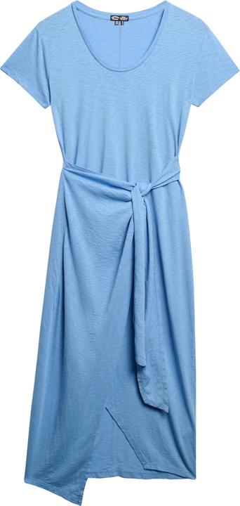 Produktbild Superdry SLUB MIDI WRAP DRESS Dames Jurk (10)
