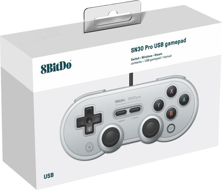 Immagine prodotto 8bitdo SN30 Pro (PC, Switch)
