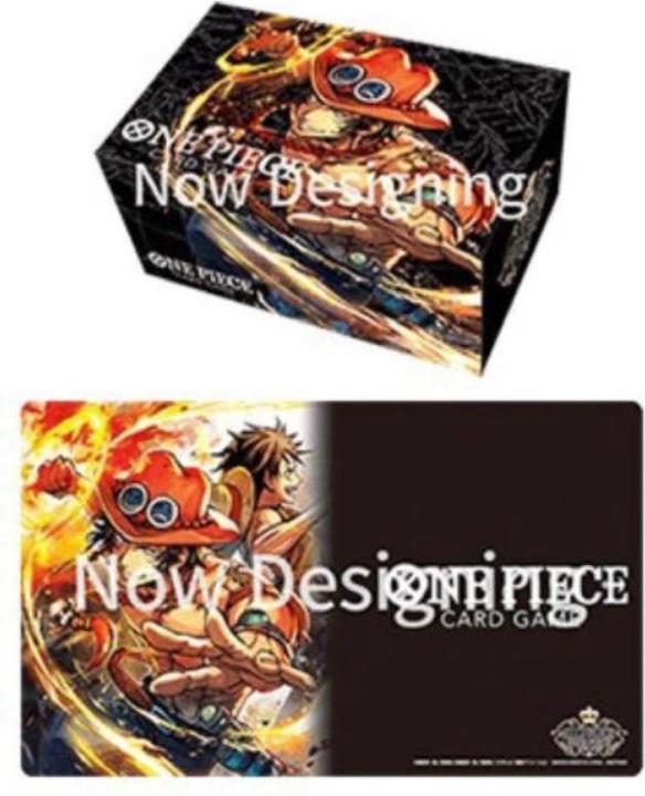 Produktbild Bandai One Piece: - Card Game Playmat And Storage Box Set - Portgas.D.Ace