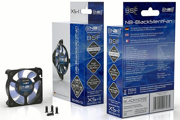 Actual product image Noiseblocker NB-BlacksilentFan XS-2 (50 mm, 1 x)