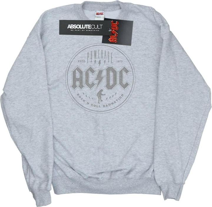 Immagine prodotto AC/DC Rock N Roll Damnation Black Felpa Ragazze (152, 158)