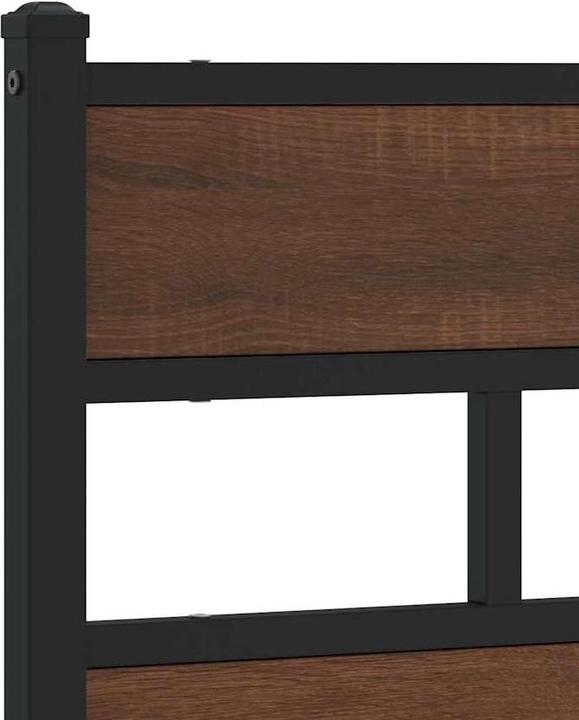 Immagine prodotto VidaXL Letto in metallo Struttura letto a doghe letto matrimoniale senza materasso 160x200cm (160 x 200 cm)