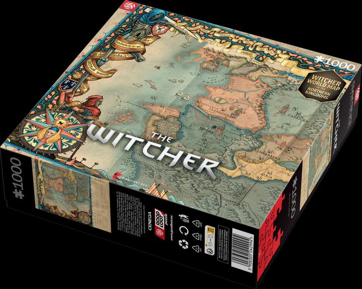 Immagine prodotto Good Loot Mappa di The Witcher: Regno del Nord - Puzzle (1000 pezzi)