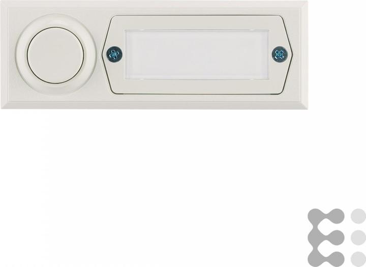 Actual product image Grothe Bell push button with name plate (Cable)