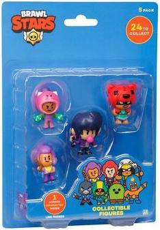 Brawl Stars Figures 5-pack S1, ast