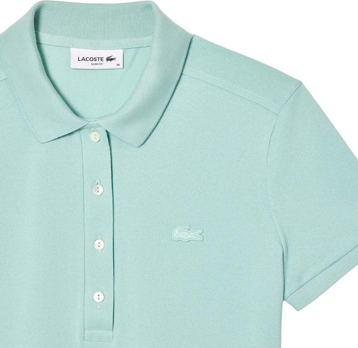 Actual product image Lacoste Womens/Ladies L.12.D Mini Pique Slim Polo Shirt (32 D)