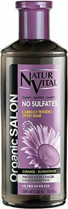 NaturVital Natur Vital Organic Sulfate Free Hair Shampoo with UV Protection 300 ml (300 ml, Liquid shampoo)