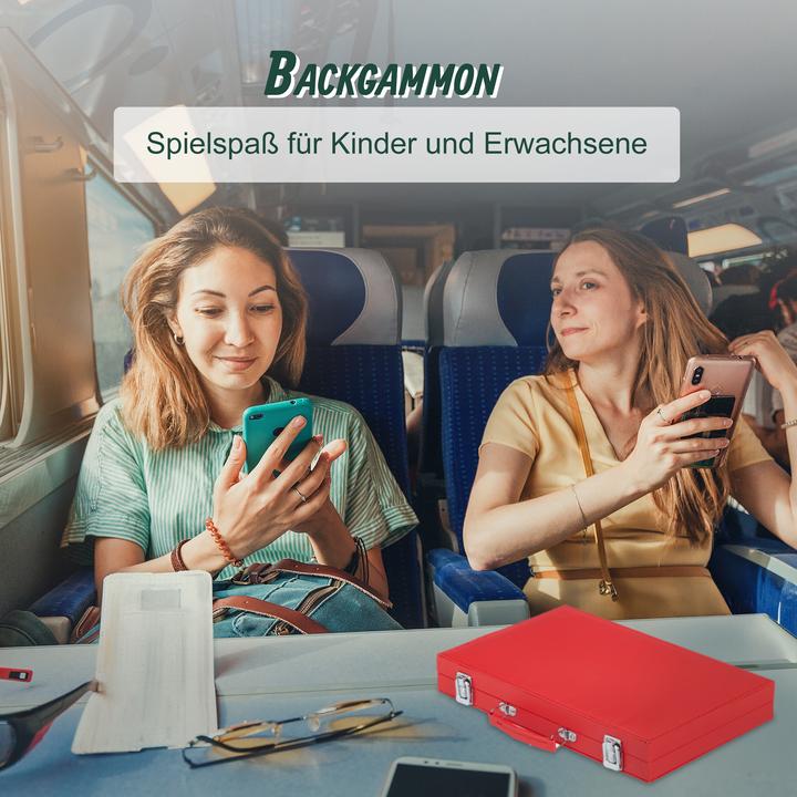 Immagine prodotto Relaxdays Backgammon da-viaggio