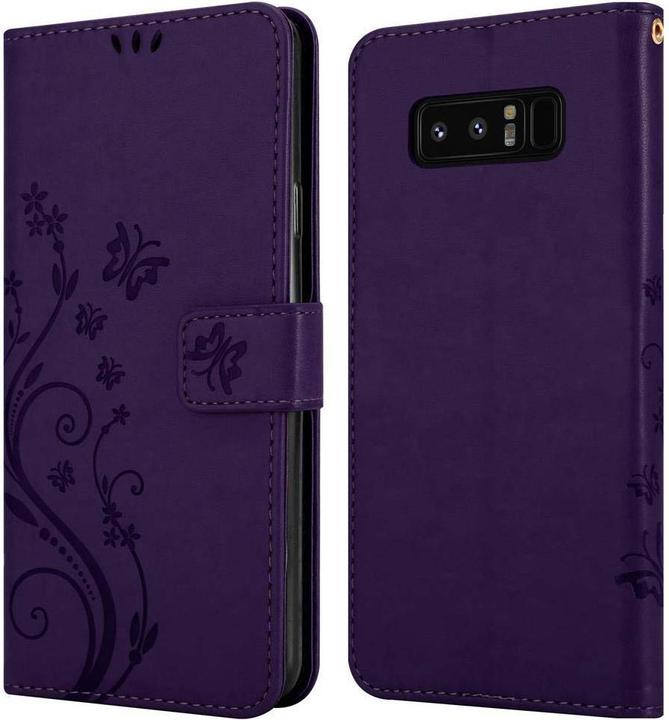 Actual product image Cadorabo Flower Book Cover (Samsung Galaxy Note 8)
