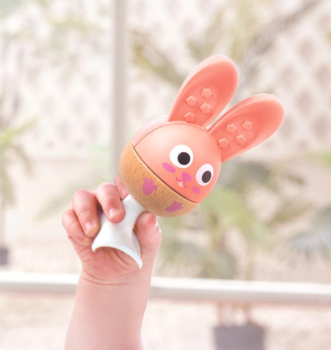 Produktbild Hape Cheery Critter Rattle Trio