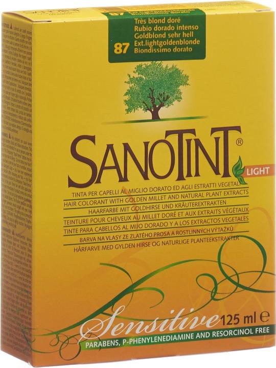 Produktbild Sanotint Sensitive Light Haarfarbe 87 goldblond sehr hell (87 goldblond sehr hell)