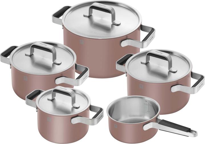 Actual product image Zwilling Pure cookware set (Pan set + pot set, Stainless steel)