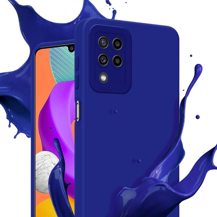 Actual product image Cadorabo Case for Samsung Galaxy M22 / M32 4G in TPU Fluid LM162 Style (Samsung Galaxy M22, Samsung Galaxy A32)