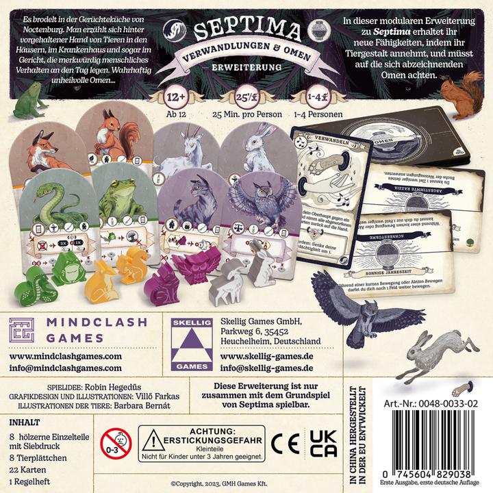 Immagine prodotto Skellig Games Gioco da intenditori Septima: Trasformazioni e Presagi -EN- (Tedesco)