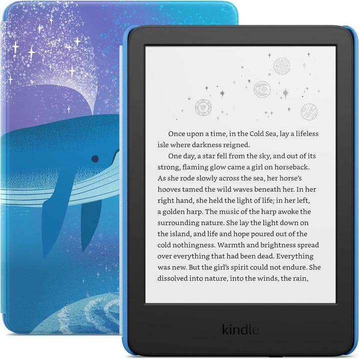 Actual product image Amazon Kindle Kids Edition (6", 16 GB, Multicolor)