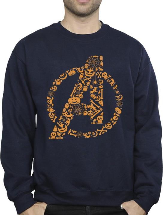 Produktbild Avengers Halloween Logo Sweatshirt (XL)