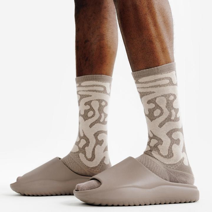 Produktbild Decathlon Badeschlappen Slides Damen/Herren - braun (39)