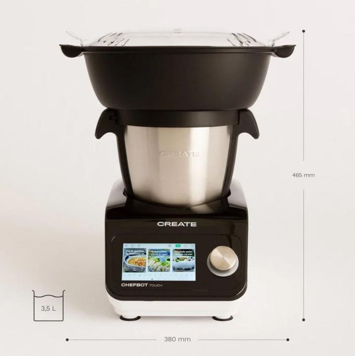 Actual product image Create Chefbot Touch Steamer