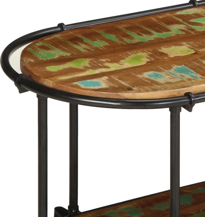 Immagine prodotto VidaXL Mobile TV Mobile TV basso Tavolo TV Mobili TV in legno massiccio antico (200 x 42 x 40 cm)